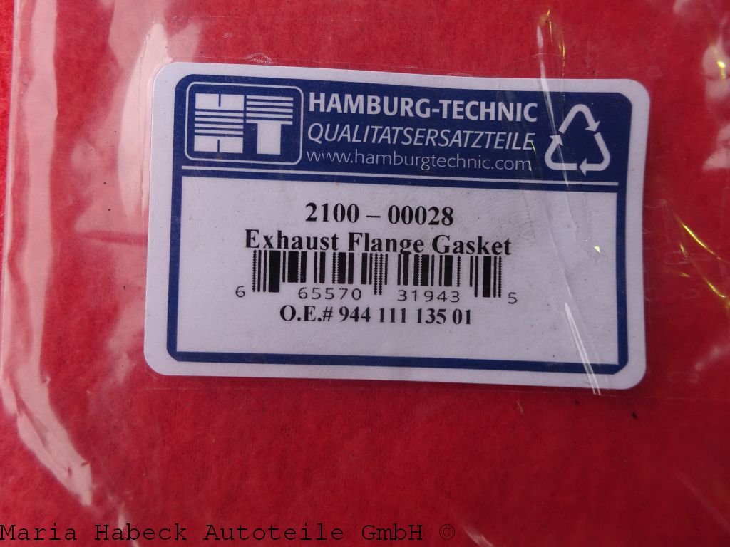 HT Gasket Exhaust Manifold/ Trouser Pipe Porsche 924S 944 968 94411113501