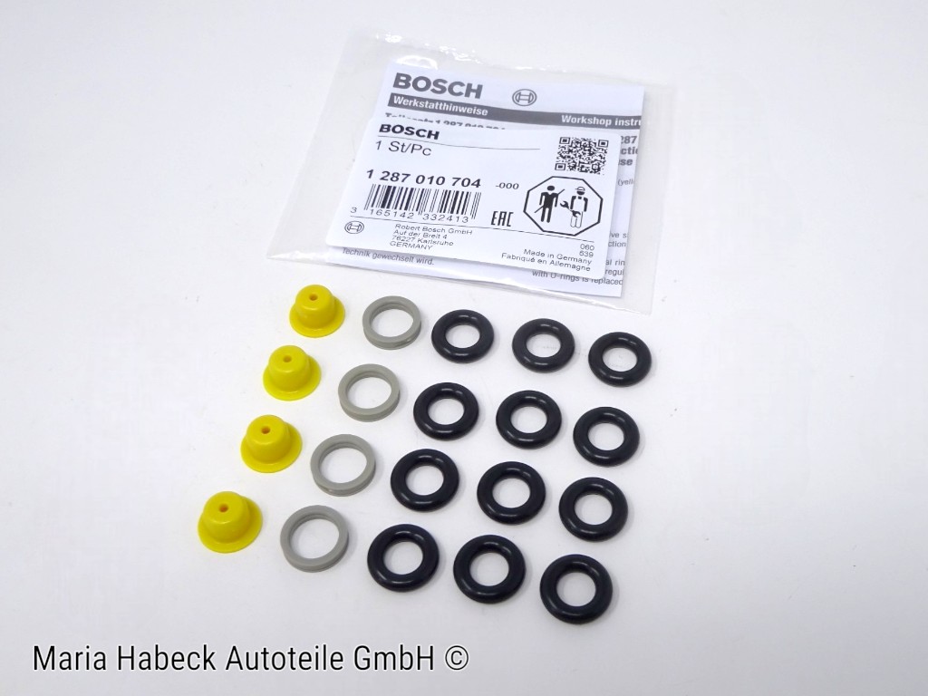 Bosch Dichtungssatz  Einspritzdüsen SET 4  Porsche 944  1287010704   94411090100