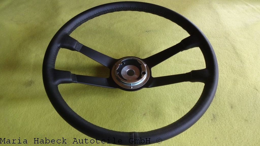 Lenkrad Leder schwarz JP 400 mm