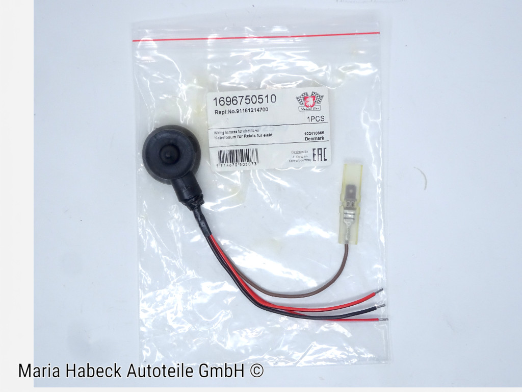 JP  Kabelbaum  Relaisträger Elektrische Fensterheber  Porsche 911  91161214700