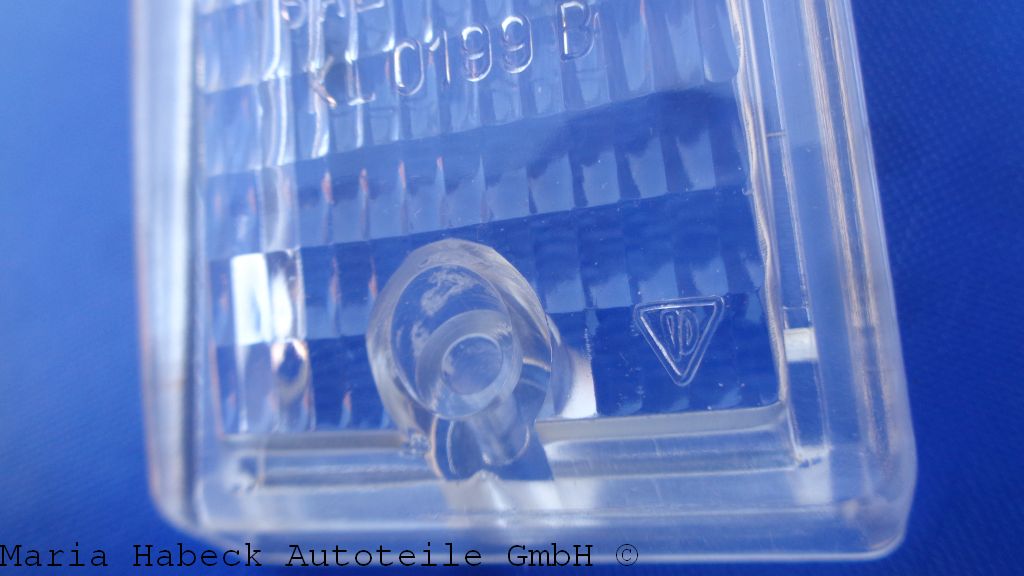 Blinkerglas Weiß Stoßstange  -B O S C H-  Porsche  911 Bj. 74-89  91163191400