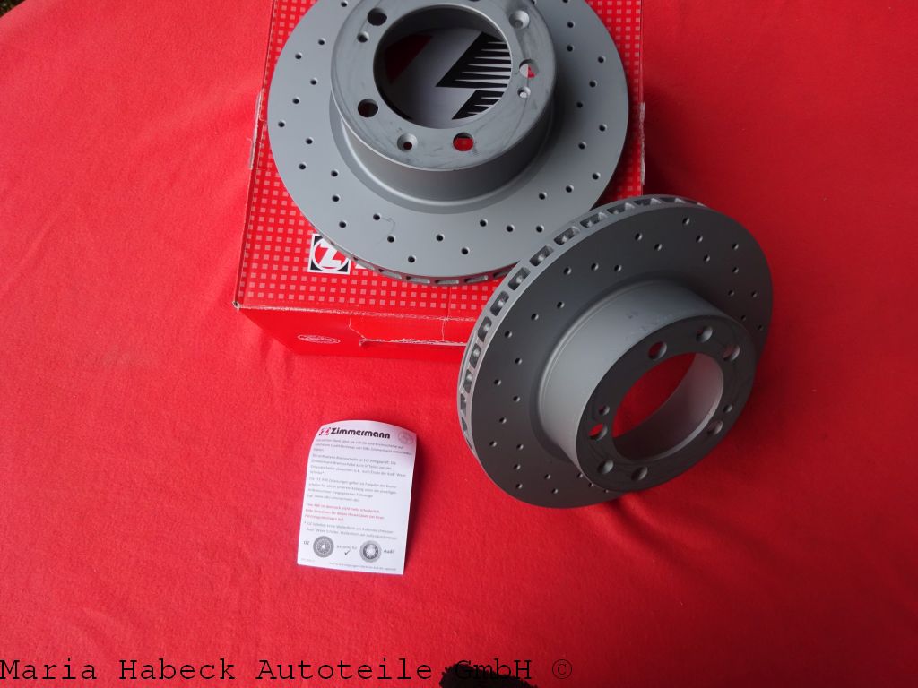 Zimmermann Brake Disc Porsche 964 VA C2/C4 Sport 460.1519.52 96435104106 Zimmermann Brake Disc Porsche 964 VA C2/C4 Sport 460.1519.52 96435104106