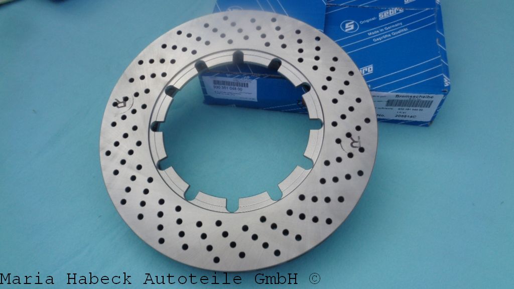 Sebro Bremsscheibe 3,3 Turbo VA R 78-80   205814C