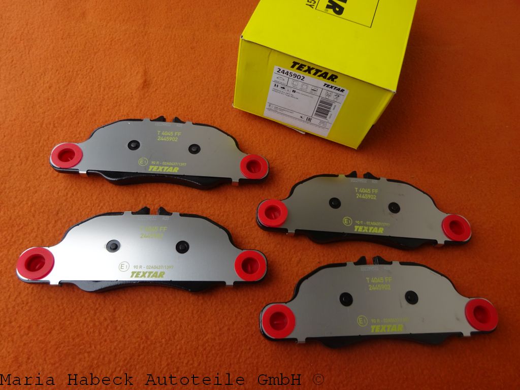 Textar Bremsbelag  VA 997   2445902  997 351 959 01 Textar Bremsbelag  VA 997   2445902  997 351 959 01