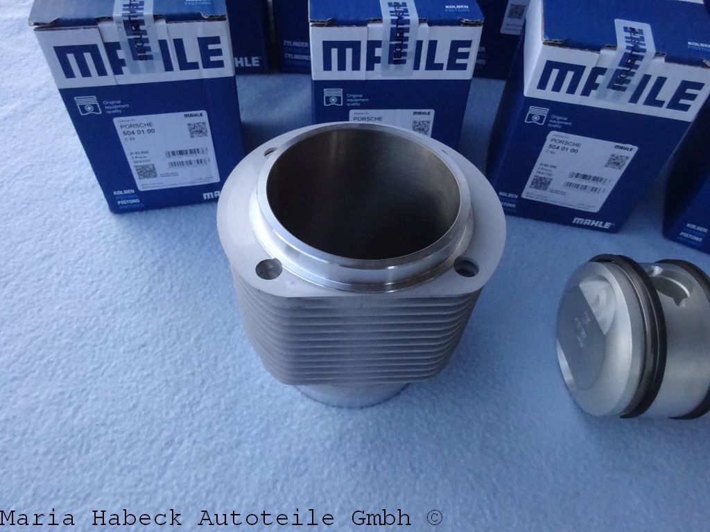 Mahle piston and cylinder SET 4 Porsche 356 / 912 90PS 5040190 61610390490 Mahle piston and cylinder SET 4 Porsche 356 / 912 90PS 5040190 61610390490