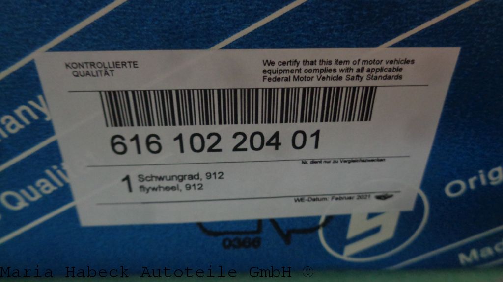 Sebro Flywheel 356/912  616 102 204 01