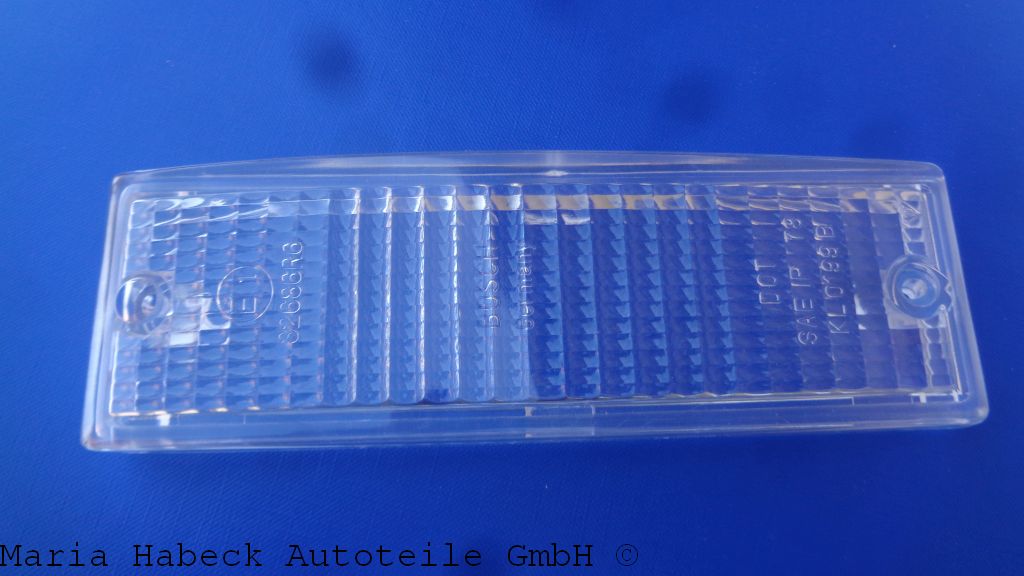 Blinkerglas Weiß Stoßstange  -B O S C H-  Porsche  911 Bj. 74-89  91163191400