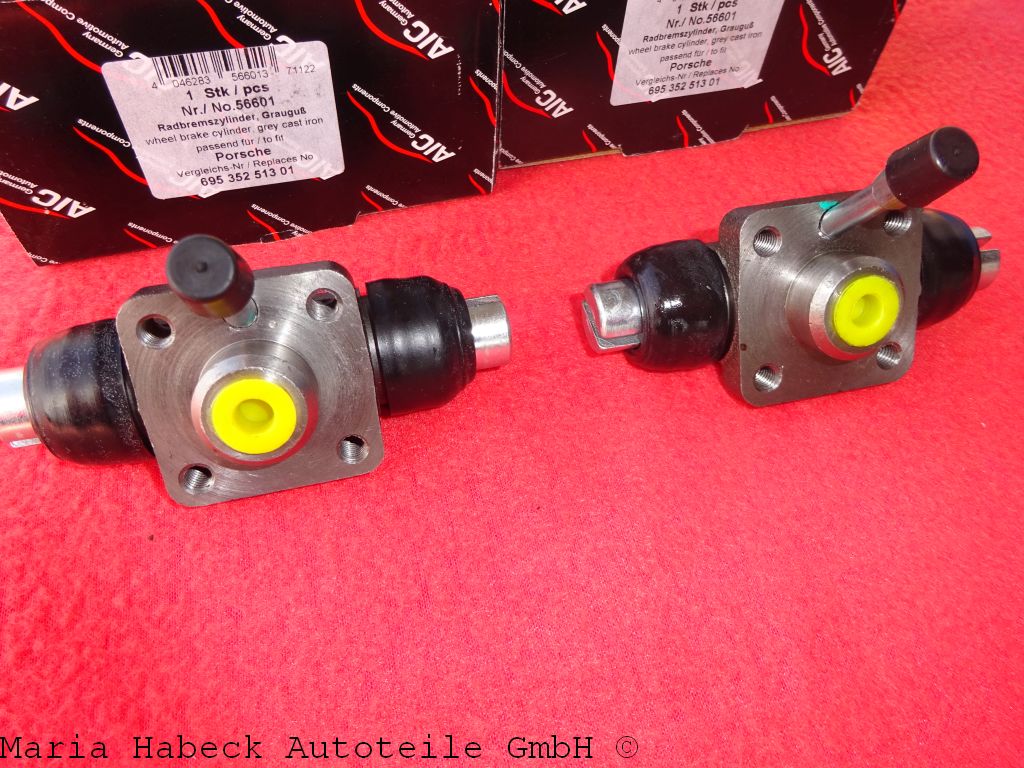 AIC wheel brake cylinder SET Porsche 356 A/B/C year 50-65 rear       69535251301