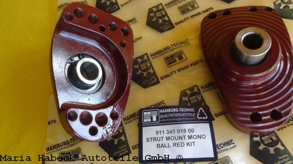 HT Federbeinlager / Domlager SET  Sport RED / KIT