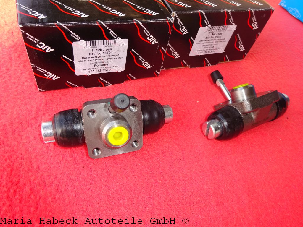 AIC wheel brake cylinder SET Porsche 356 A/B/C year 50-65 rear       69535251301 AIC wheel brake cylinder SET Porsche 356 A/B/C year 50-65 rear       69535251301