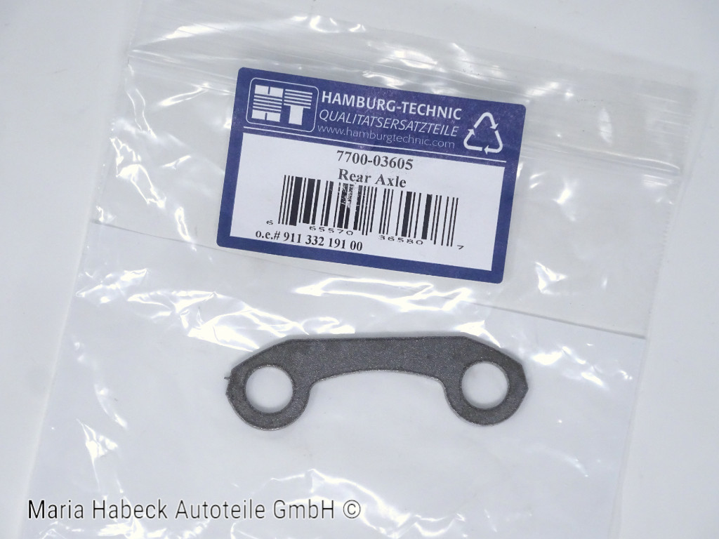 HT Unterlegplatte für Antriebswellen Verschraubung Porsche 911  M10  91133219100