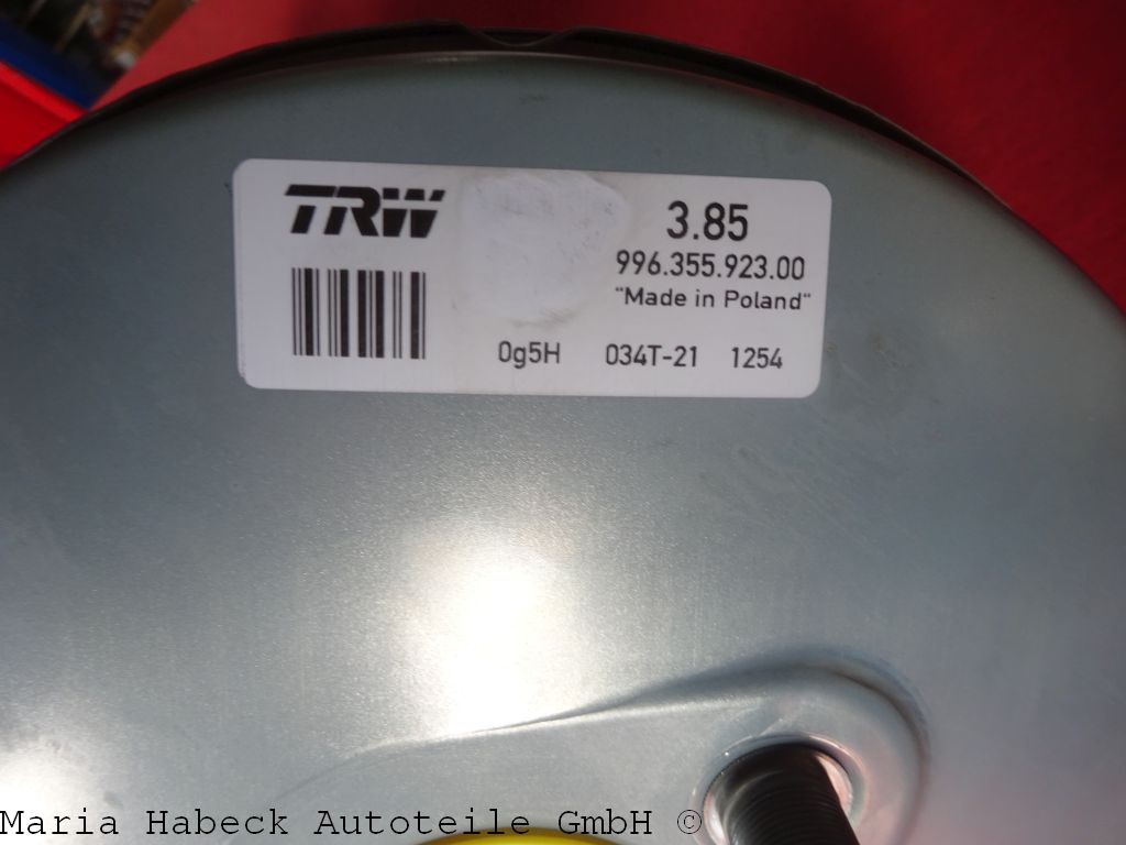 TRW brake booster 996 / 986 / 987 PSA521 99635592300