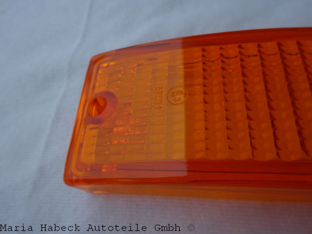 TMP indicator glass bumper EU with seal SET 2 Porsche 911 74-89 91163191400
