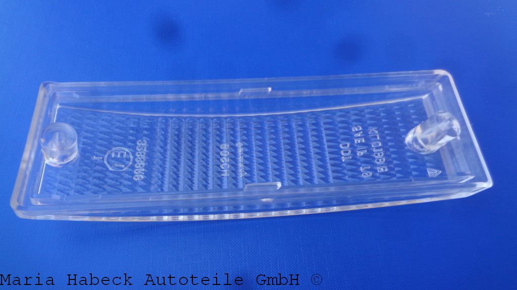 Blinkerglas Weiß Stoßstange  -B O S C H-  Porsche  911 Bj. 74-89  91163191400