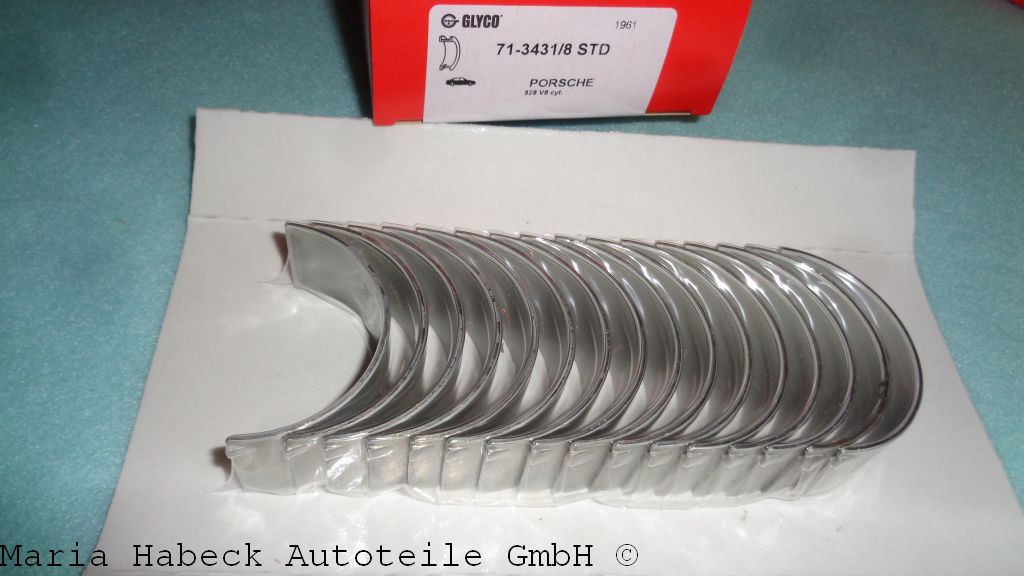 Glyco Conrod bearing set Std all 928 71-3431 / 8