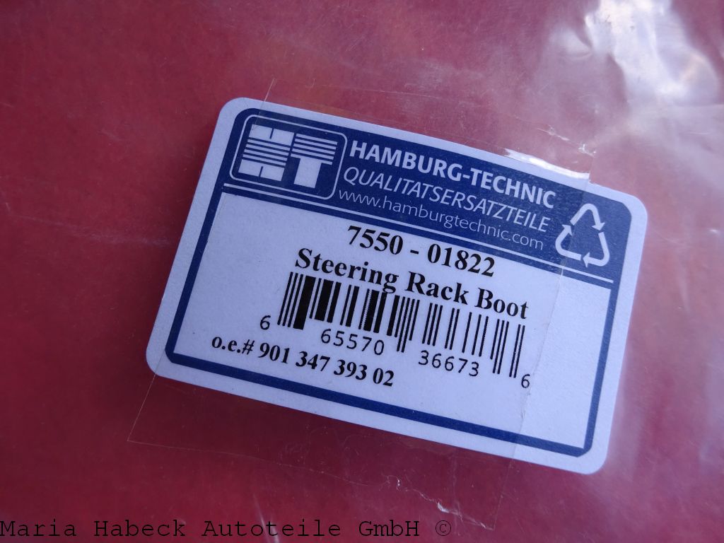 HT  Schutzhülle  für Lenkgetriebe Porsche 911  Bj  1965-1989   90134739302