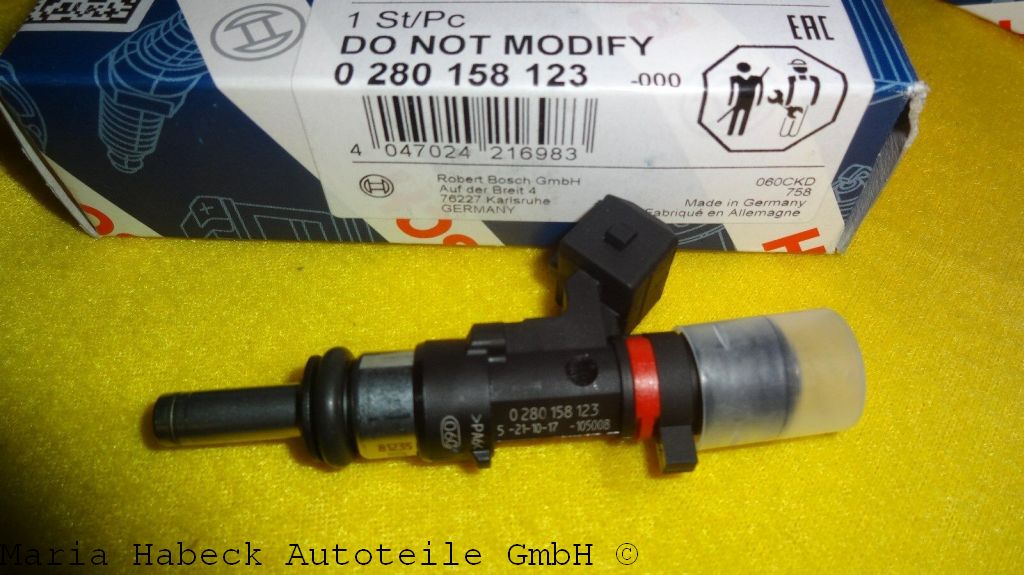 Bosch Einspritzventil  Porsche  997  3,6 Turbo   0280158123       99760513202 Bosch Einspritzventil  Porsche  997  3,6 Turbo   0280158123       99760513202