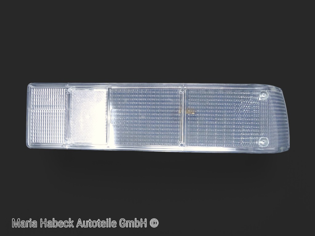 TMP tail light glass rear right white EU without refl.  Porsche 914  91463140412 TMP tail light glass rear right white EU without refl.  Porsche 914  91463140412
