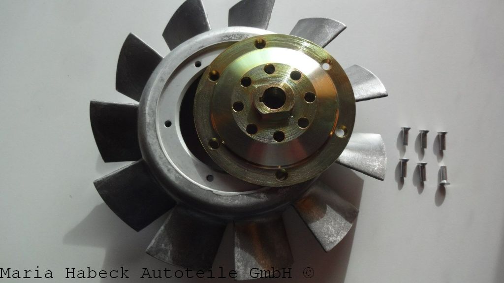 HT hub for alternator incl. rivets Porsche 911 65-76 90165076000 HT hub for alternator incl. rivets Porsche 911 65-76 90165076000