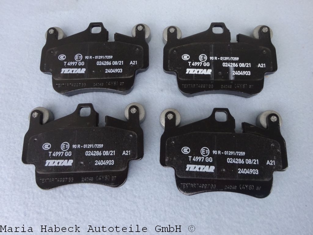 Textar brake pad repair set front  997/987  2404903