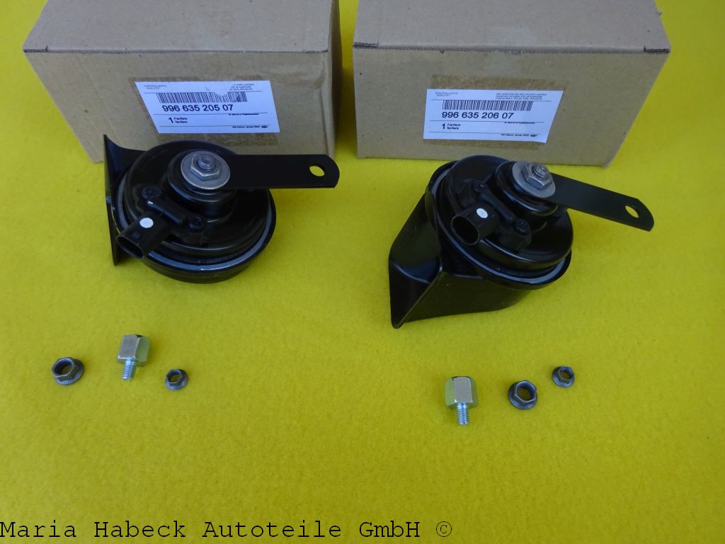 Clarton fanfare horns SET 996 / 986 High tone / Low tone