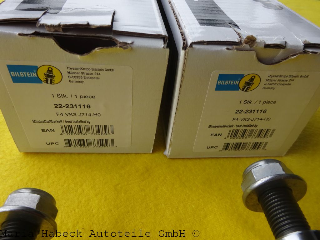 Bilstein Damper SET B4 Front Axle Boxster Cayman 22-231116