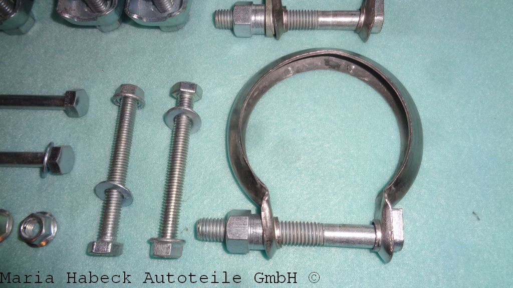 Mounting kit for silencer, rear  996 3,4 / 3,6 GT3     96 300 KIT