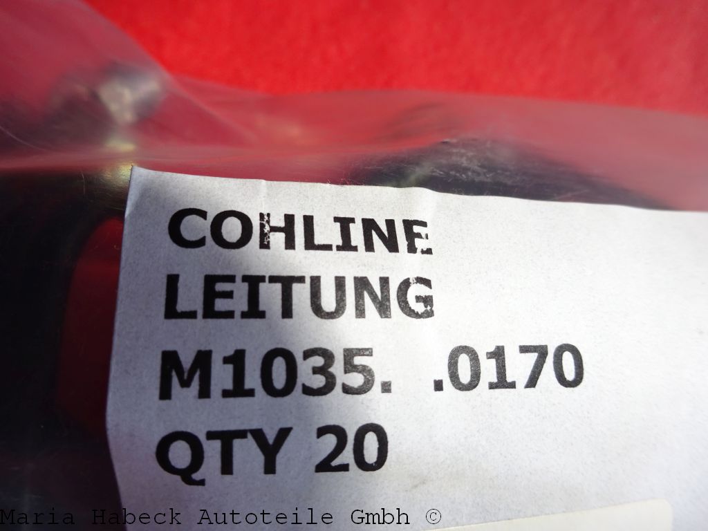 Cohline Bremsleitung / Verbindungsleitung SET 2   Bremssattel vorn links  rechts