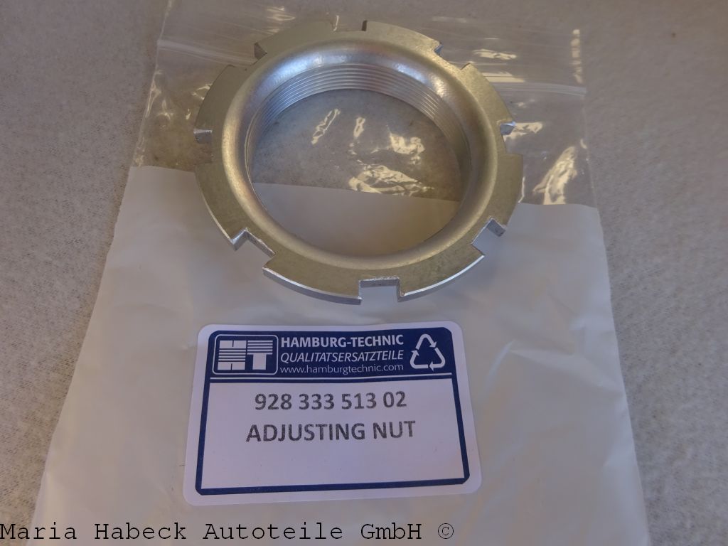 HT Einstellmutter Verstellmutter für Stoßdämpfer Hinterachse 928     92833351302 HT Einstellmutter Verstellmutter für Stoßdämpfer Hinterachse 928     92833351302