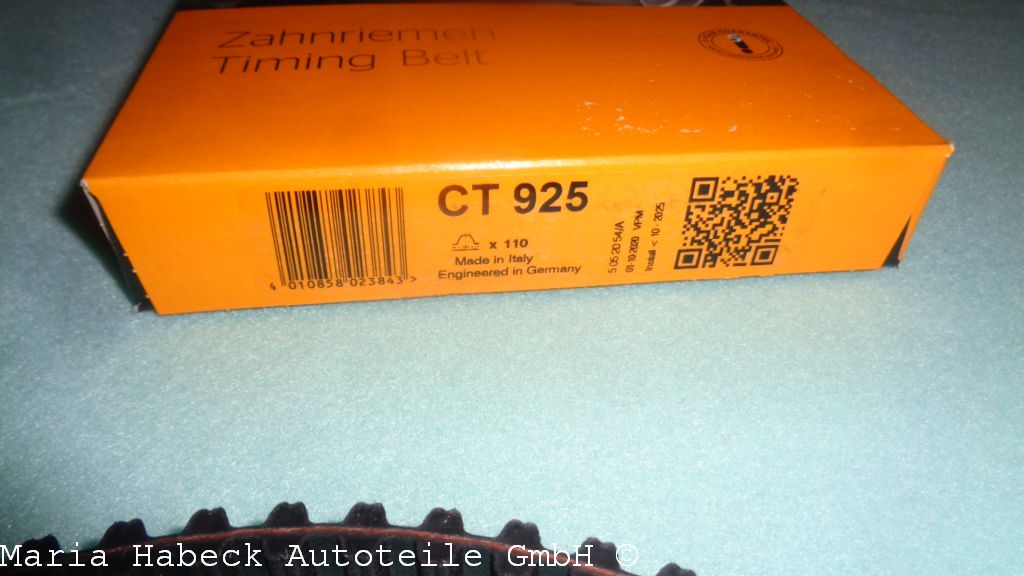 Conti timing belt for balance shafts 924S / 944/968 CT 925   94410221904