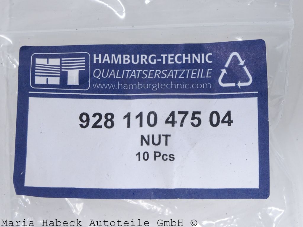 HT Hutmutter Kraftstoff Sammelrohr  Porsche 911 / 944 / 964 / 968  92811047504