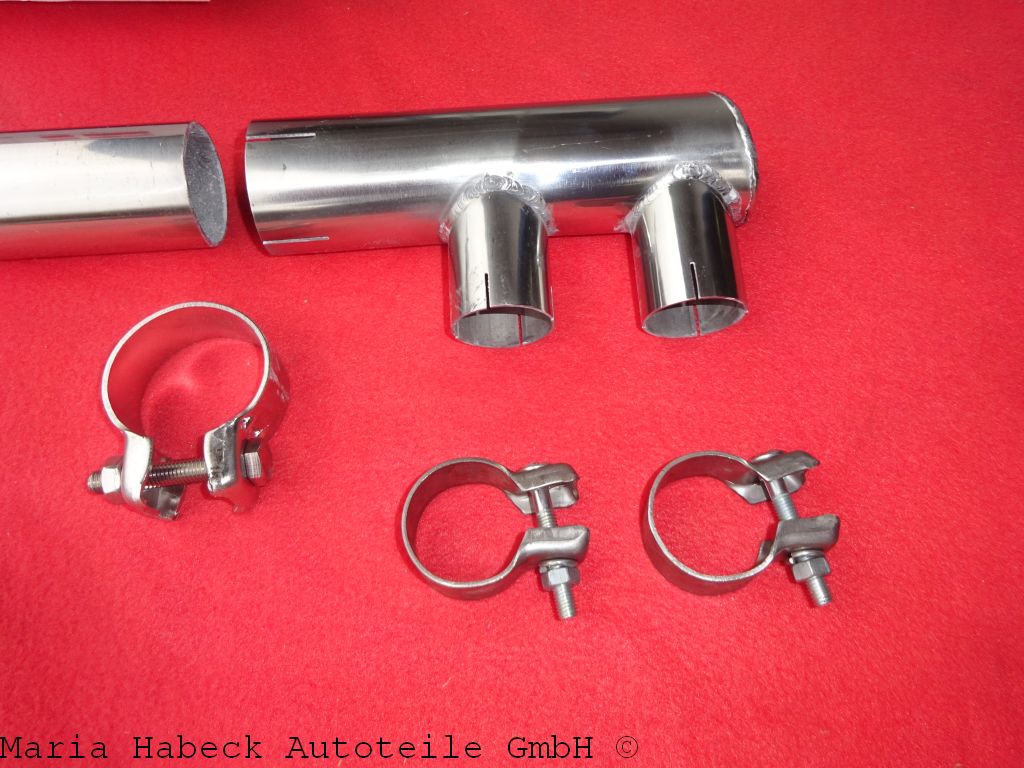 JP Tailpipe Set Stainless Steel Porsche 912 92.312 S 61611129800