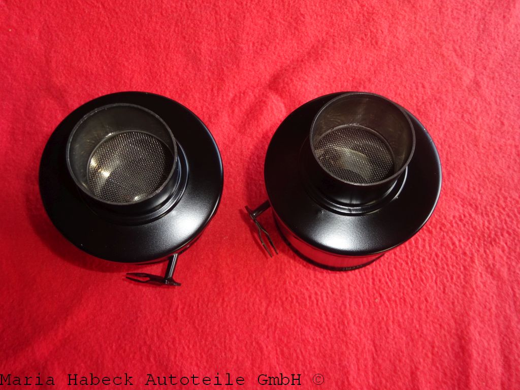 Stilcars Heizungsklappen Set  schwarz 356 B / C T5       64421102605/64421102505