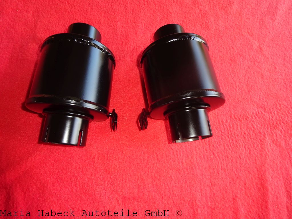 Stilcars Heizungsklappen Set  schwarz 356 B / C T5       64421102605/64421102505