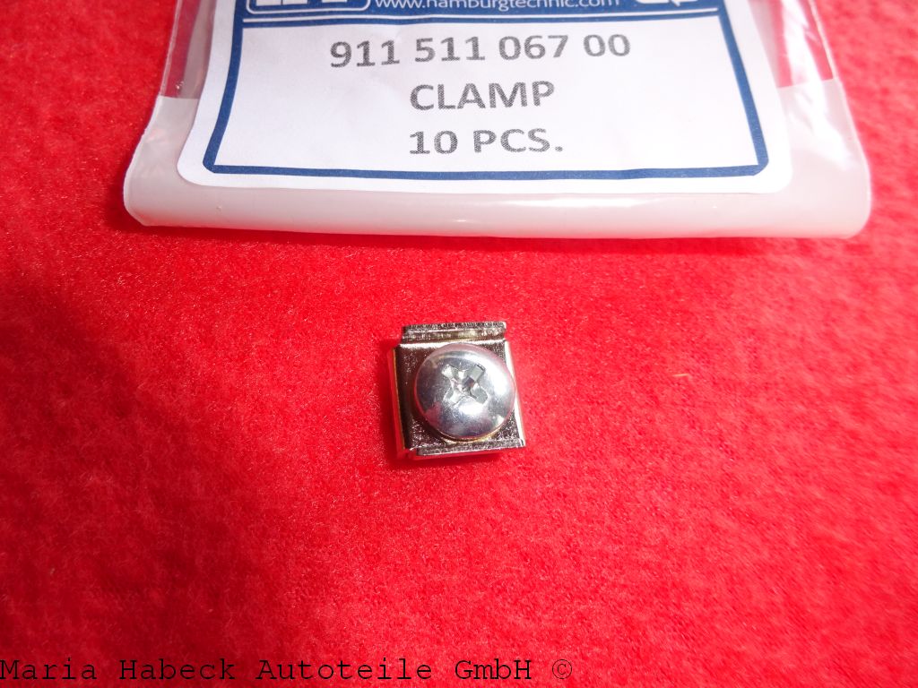 HT Hood Cable Fastening Clamp Front Safety 91151106700 HT Hood Cable Fastening Clamp Front Safety 91151106700