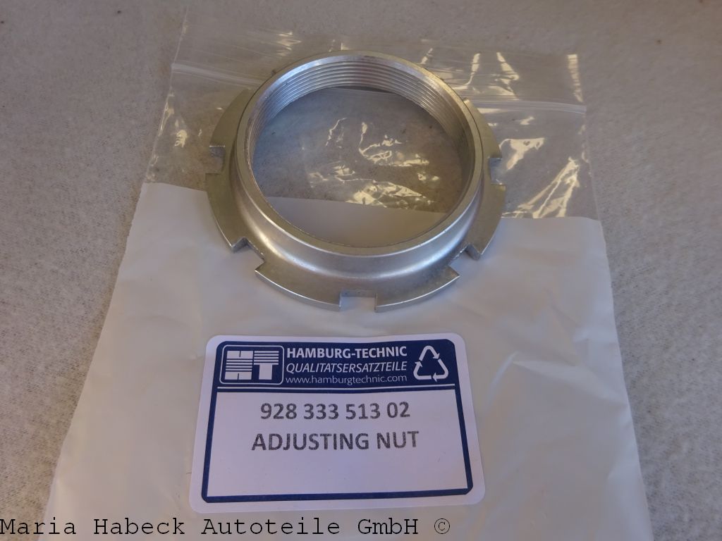 HT Einstellmutter Verstellmutter für Stoßdämpfer Hinterachse 928     92833351302 HT Einstellmutter Verstellmutter für Stoßdämpfer Hinterachse 928     92833351302