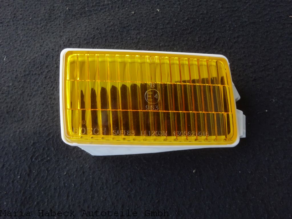 Bosch Fog light replacement lens yellow left  for Porsche 911 3.2  91163194100