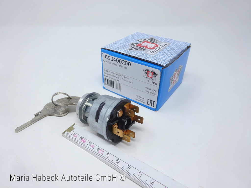 JP Zündschoss mit 2 Schlüsseln für Porsche 911 / 912 1690400200 90161310110 JP Zündschoss mit 2 Schlüsseln für Porsche 911 / 912 1690400200 90161310110