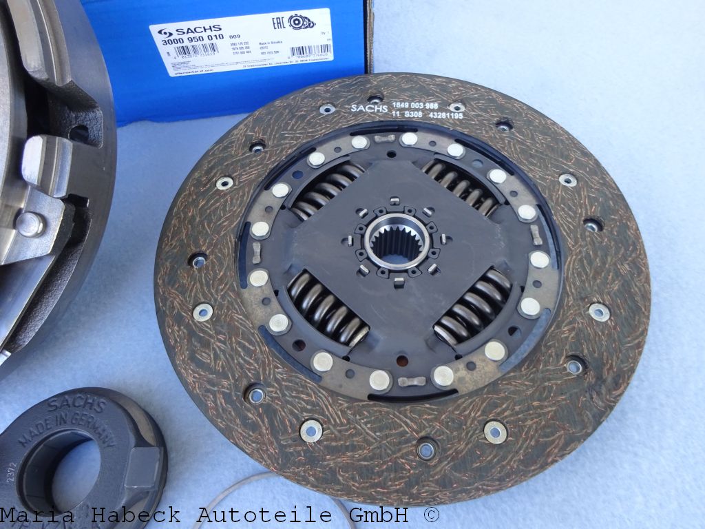 Sachs clutch kit with release bearing G50 3.2 / 964 to 8/89 3000 950 010 Sachs clutch kit with release bearing G50 3.2 / 964 to 8/89 3000 950 010