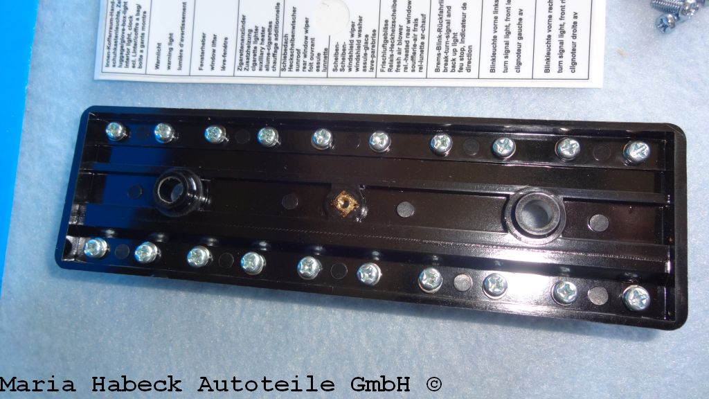 Sicherungskasten komplett 10 pol   911 612 086 00