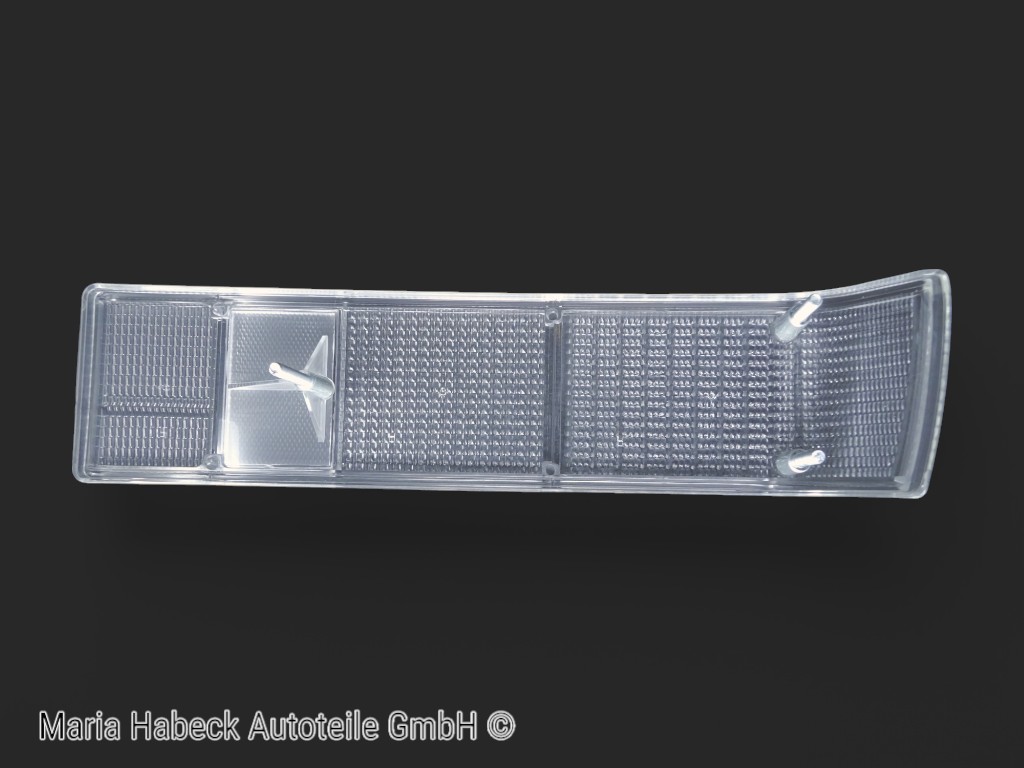 TMP tail light glass rear right white EU without refl.  Porsche 914  91463140412 TMP tail light glass rear right white EU without refl.  Porsche 914  91463140412