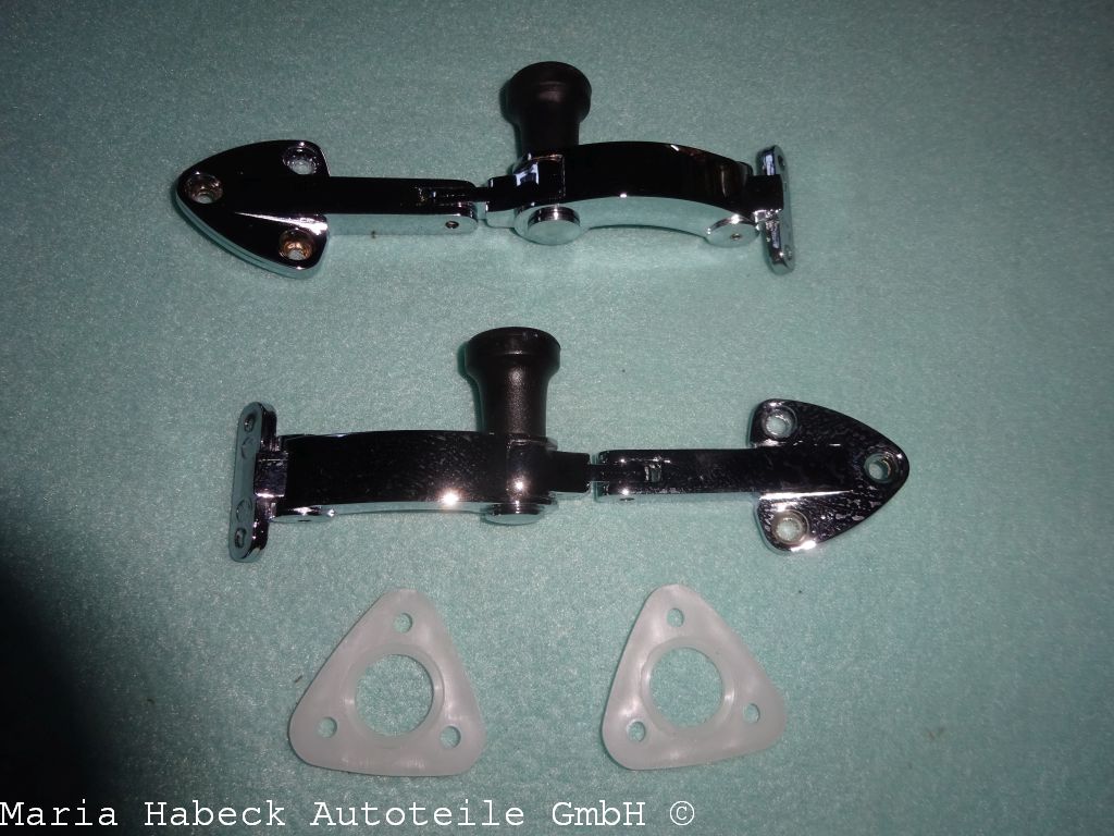 SET 2 Stück HT Scharniere  Aussteller für Seitenfenster Porsche 911  Coupe SET 2 Stück HT Scharniere  Aussteller für Seitenfenster Porsche 911  Coupe