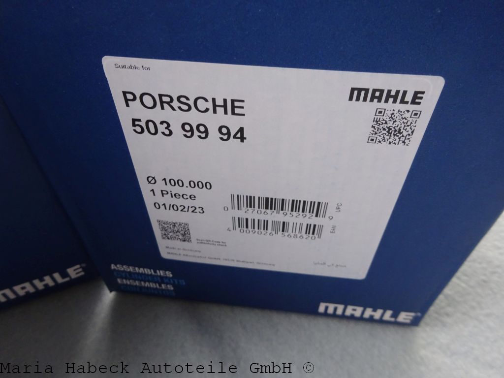 Mahle piston and cylinder Assy 964 503 99 94