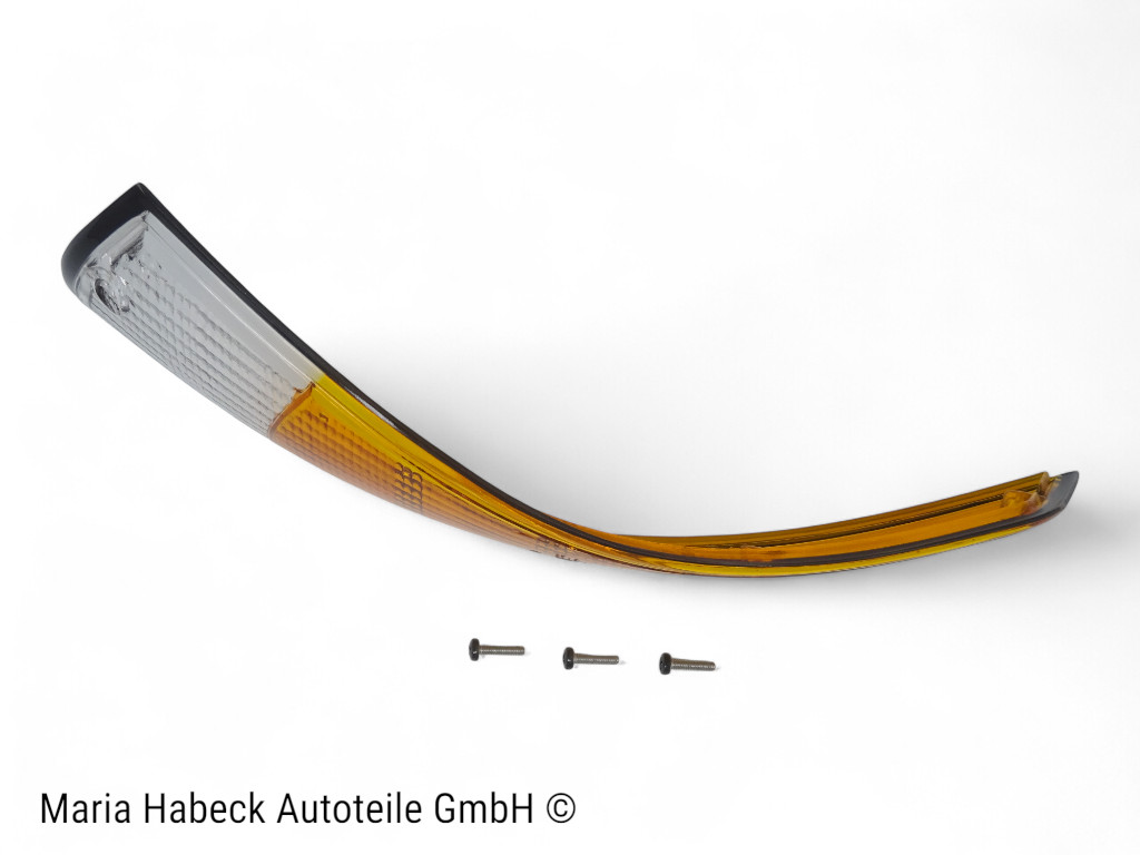 TMP  Blinker glass front EU black left  for Porsche 911 year 72-73  91163194300