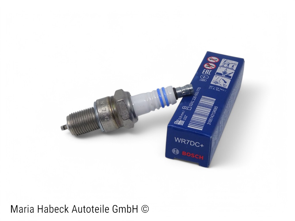 Bosch spark plugs  WR7DC+