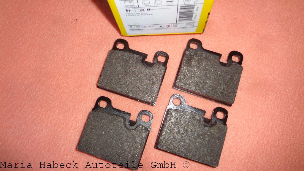 Textar Brake pad set rear  2091001