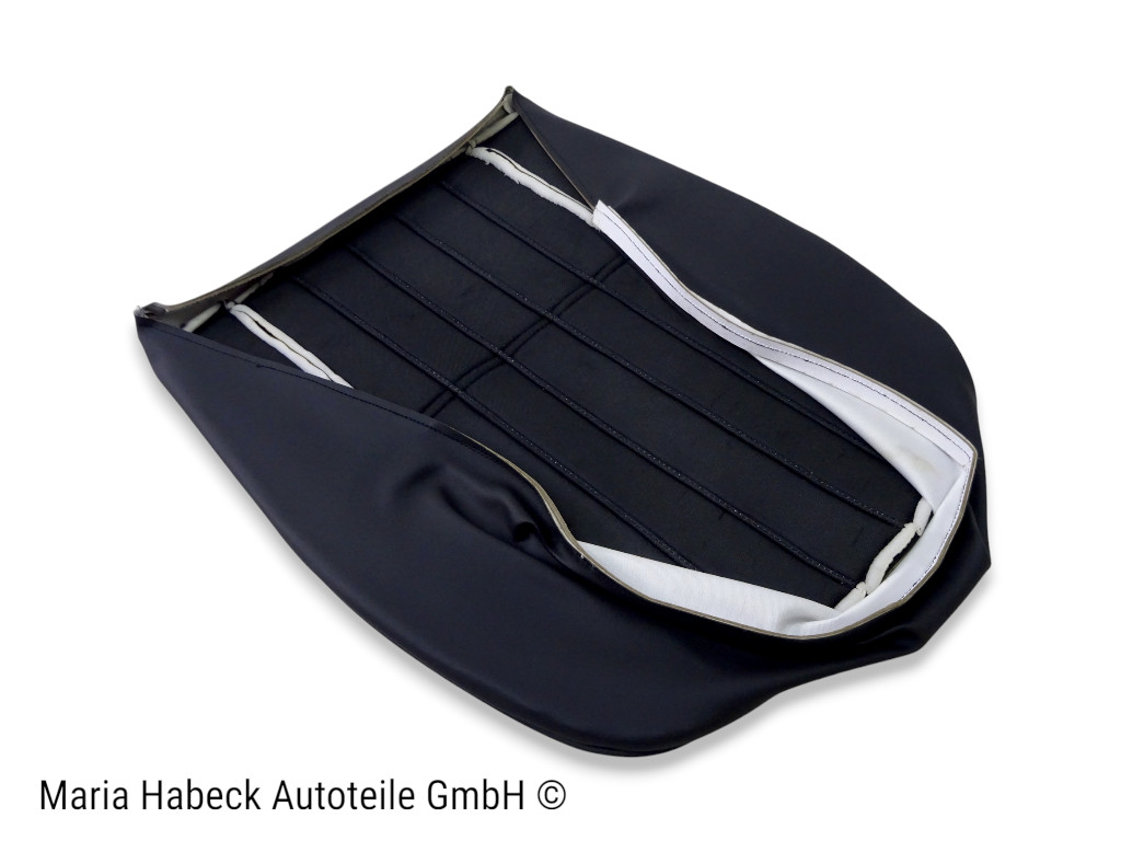 S-Trim Sitzbezug Vinyl Flechtnarbe schwarz Porsche 911/912 Bj. 66-73 90152100110