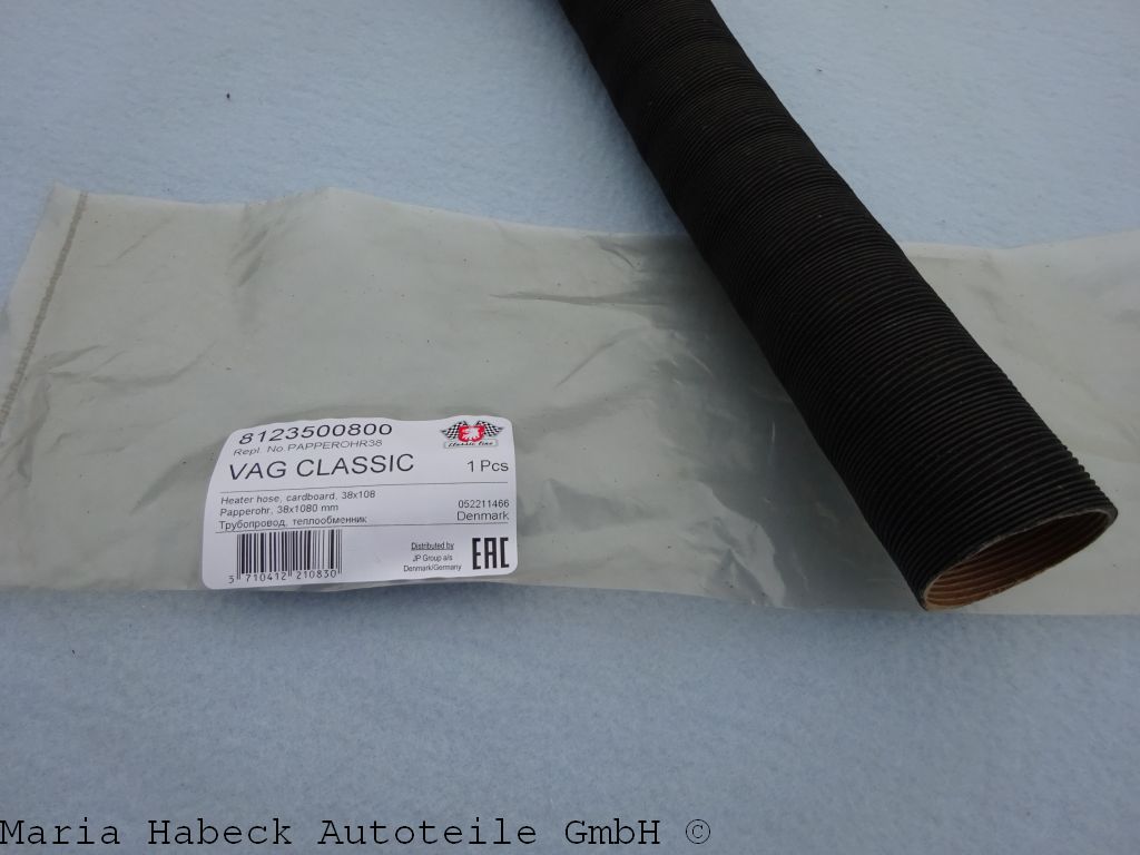 JP  Heater hose ventilation hose 38 x 1080 mm  for Porsche 911 / 912  99978200 JP  Heater hose ventilation hose 38 x 1080 mm  for Porsche 911 / 912  99978200