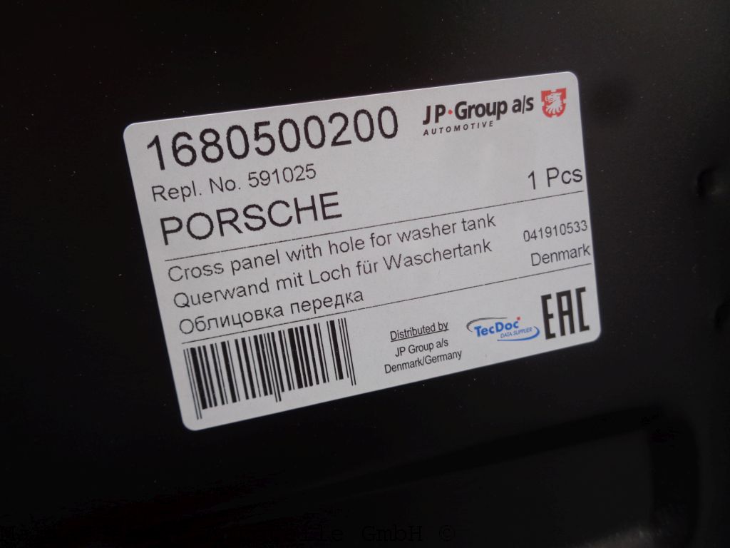 JP Cross panel with retaining strip 68-73 591025 JP Cross panel with retaining strip 68-73 591025