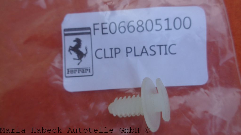 Zierclip  für Ferrari 430, 599, 612 und Maserati 4200 66805100 Zierclip  für Ferrari 430, 599, 612 und Maserati 4200 66805100